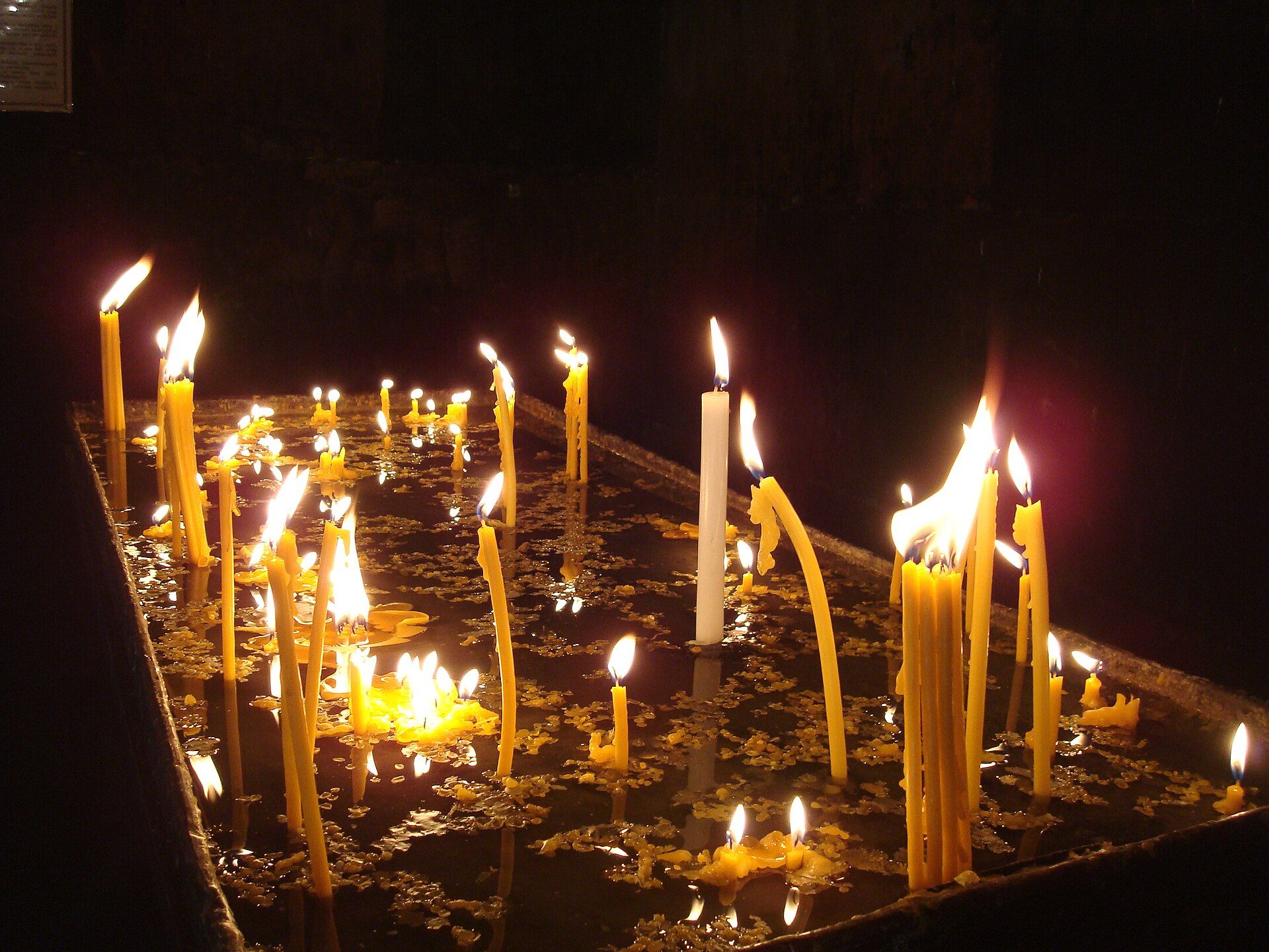 Candles inside the Armenian church.jpg